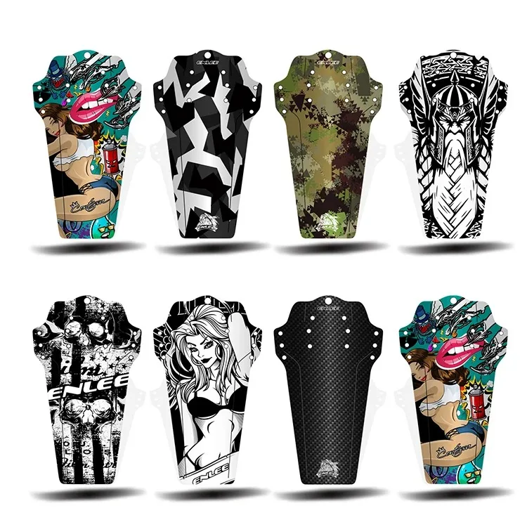 Description Picture 2 of item1/2pcs Bicycle Fender Road Mtb Mudguard Mountain Bike Fender Front/Rear Mud Water Guard Wing Plastic Cycling Fender Bike Parts