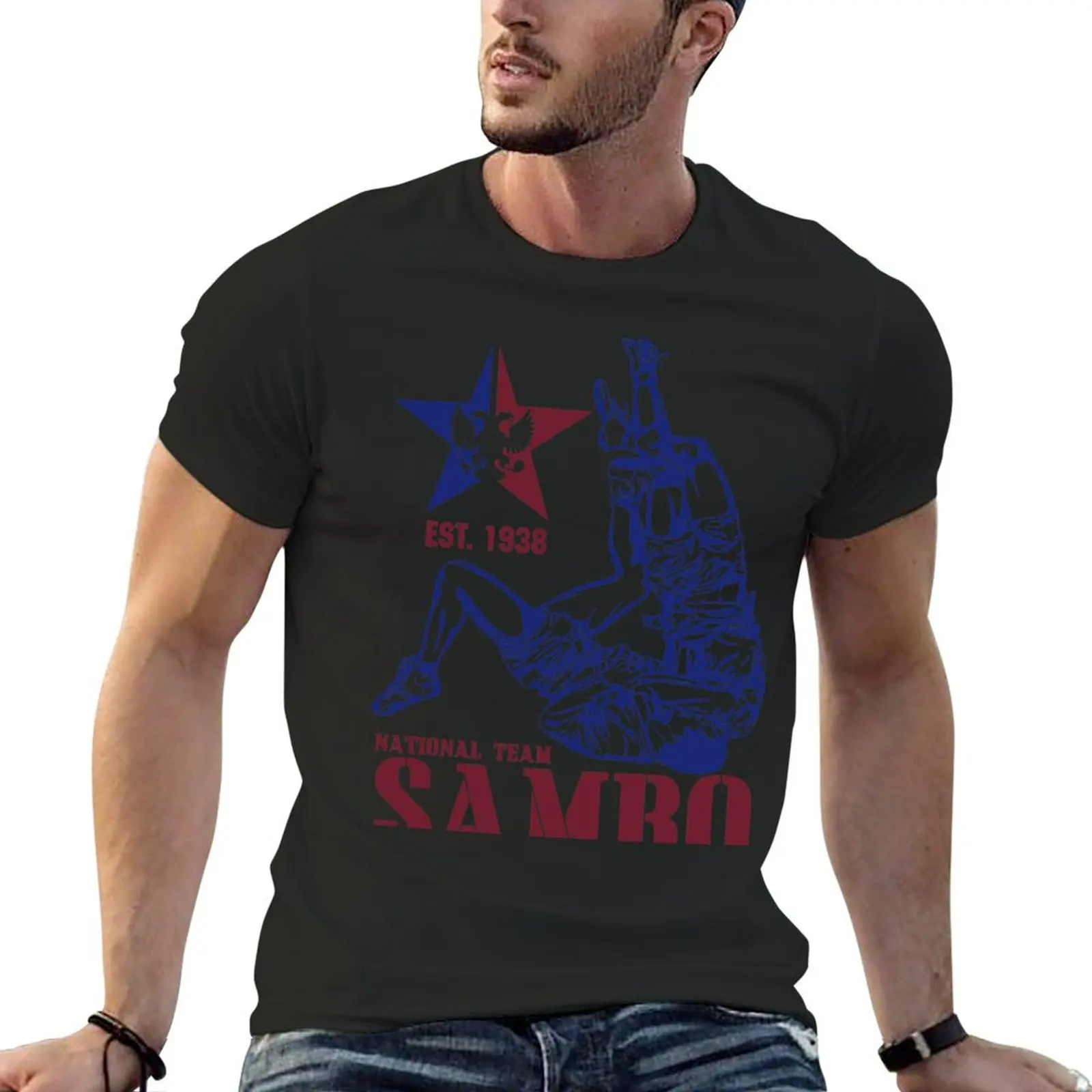 

Sambo T-Shirt blanks boys whites tee shirts for men