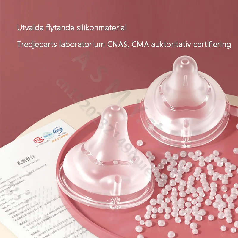 Silicone Nipple Shield Bottle Accessories Baby nipples for pigeon 2nd / 3rd generation bottles silicone natural taste wide diameter universal