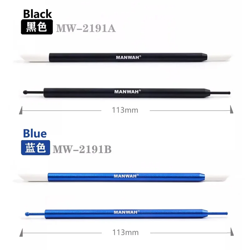 Model Tools Model Weathering Tool Metal Stainless Wipe Stick Seepage Line Cleaning Swabs Stickers Cotton Swabs for Hobby Model Making