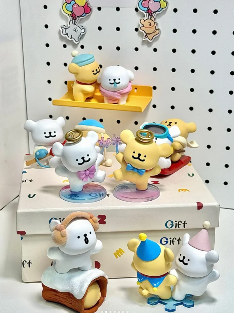 Maltese Line Puppy Warm Series Blind Box Action Figure