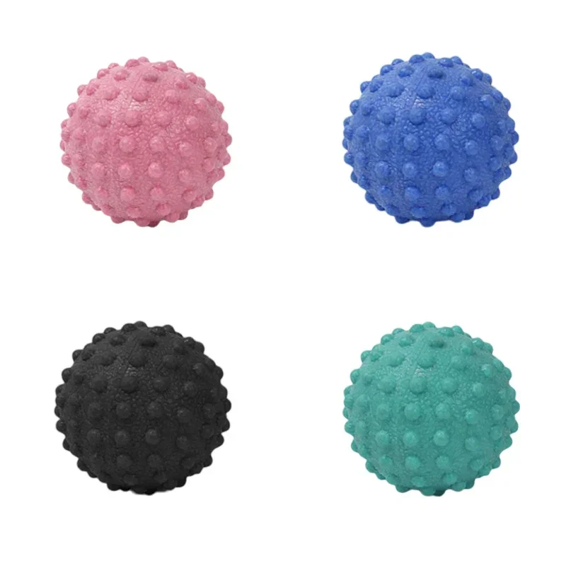 Durable TPE Spiky Massage Ball Trigger Point Sport Fitness Hand Foot Pain Relief Plantar Fasciitis Reliever Hedgehog 4.5cm Balls