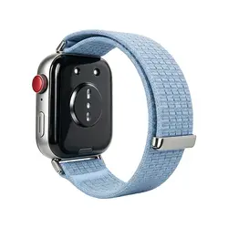 Official Nylon Loop Strap - Braided Bracelet Wristband for Huawei fit 3 (Blue)