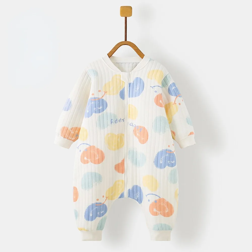 Saco De Dormir De algodón De 3 capas Para bebé, Saco De Dormir infantil De dibujos animados, 1,5 Tog, primavera y otoño