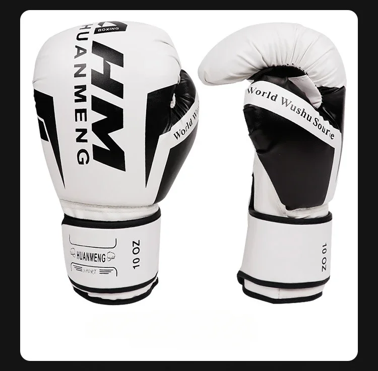 Luvas de boxe douradas, luvas de couro pu para homens, saco de areia, muay thai, combate, adulto, muay thai, luva de competição 17 S2e26194ef7dc48cf834c7b95b2ea81ba4