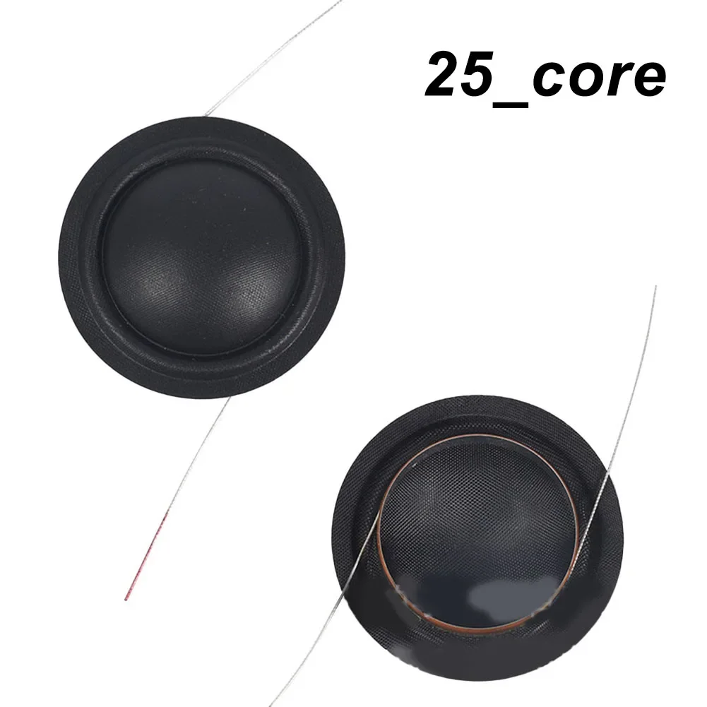 20mm 25.5mm Tweeters Voice Coil 1 Inch Silk Diaphragm Membrane Treble Speaker Replacement Membrane Speaker Repair Accessories