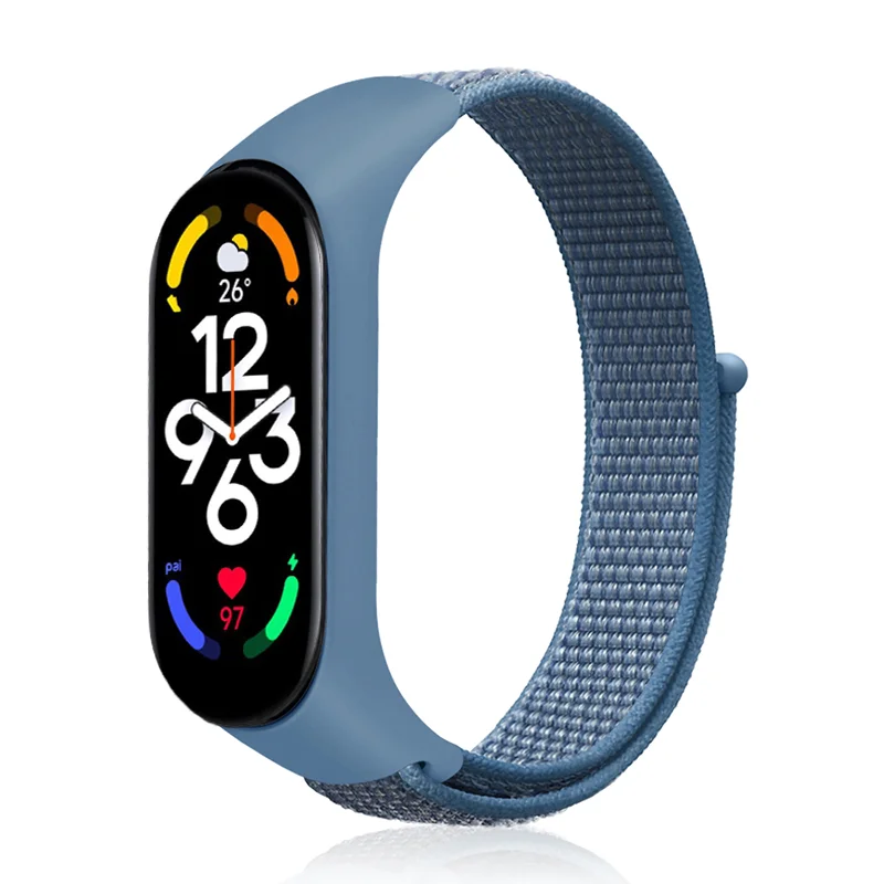 Nylon Sport Loop Smartwatch Replacement Wristband Strap
