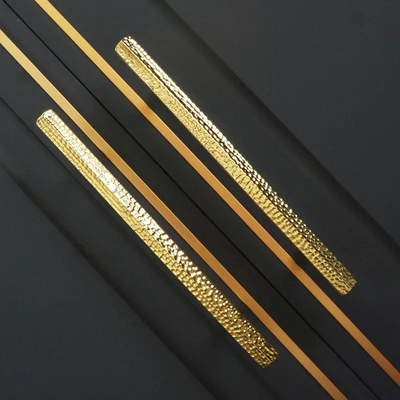 Hexagonal Brass Handle para porta do armário