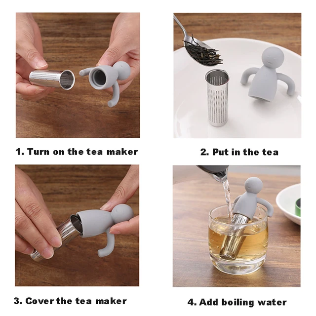 Creative Tea Infuser Strainer Sieve Stainless Steel Infusers Teaware Tea Bags Leaf Filter Diffuser Infusor Kitchen Accessories 5