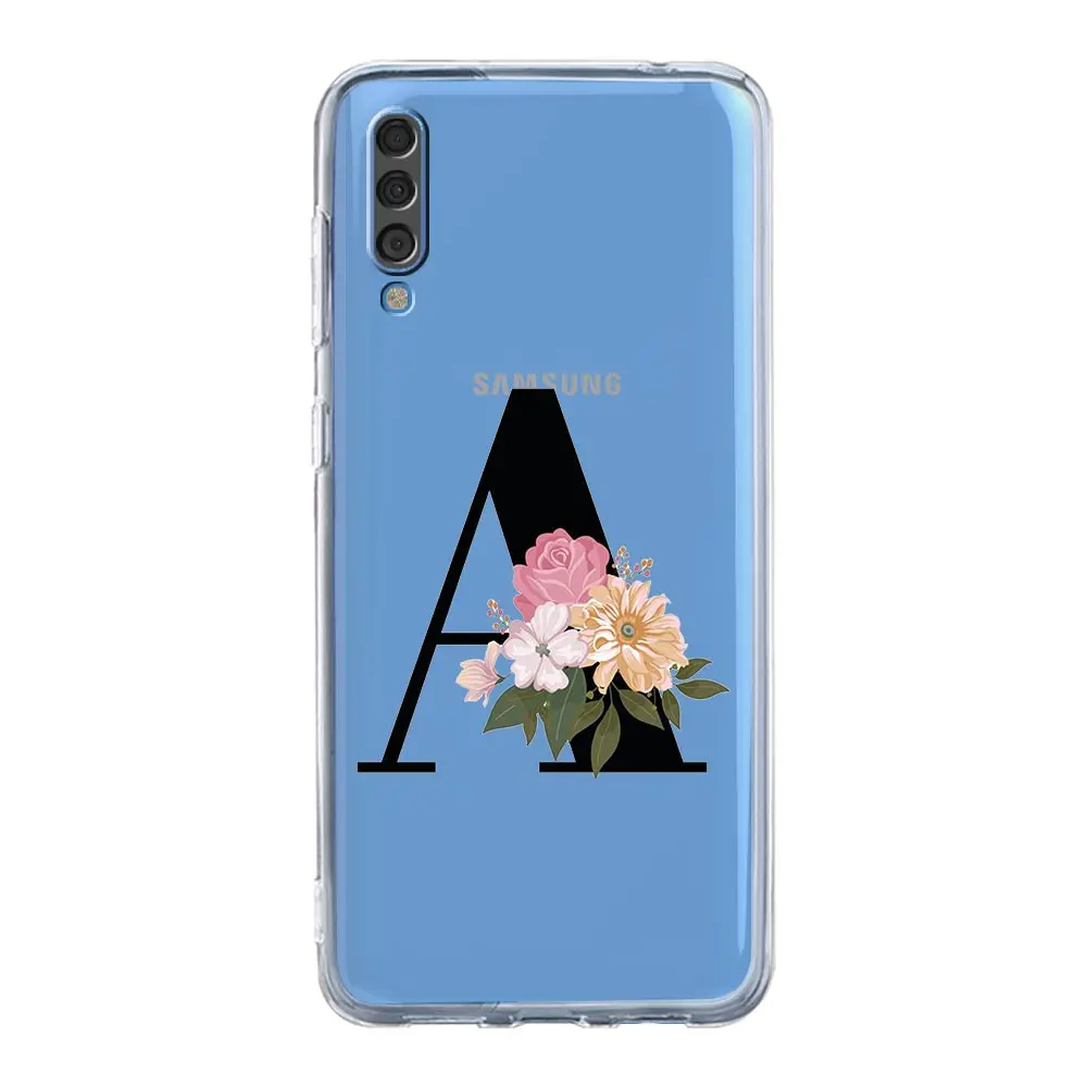 Floral Initials Phone Case Cover