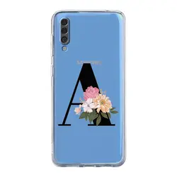 Floral Initials Phone Case Cover - Samsung A30 A20 (B1)