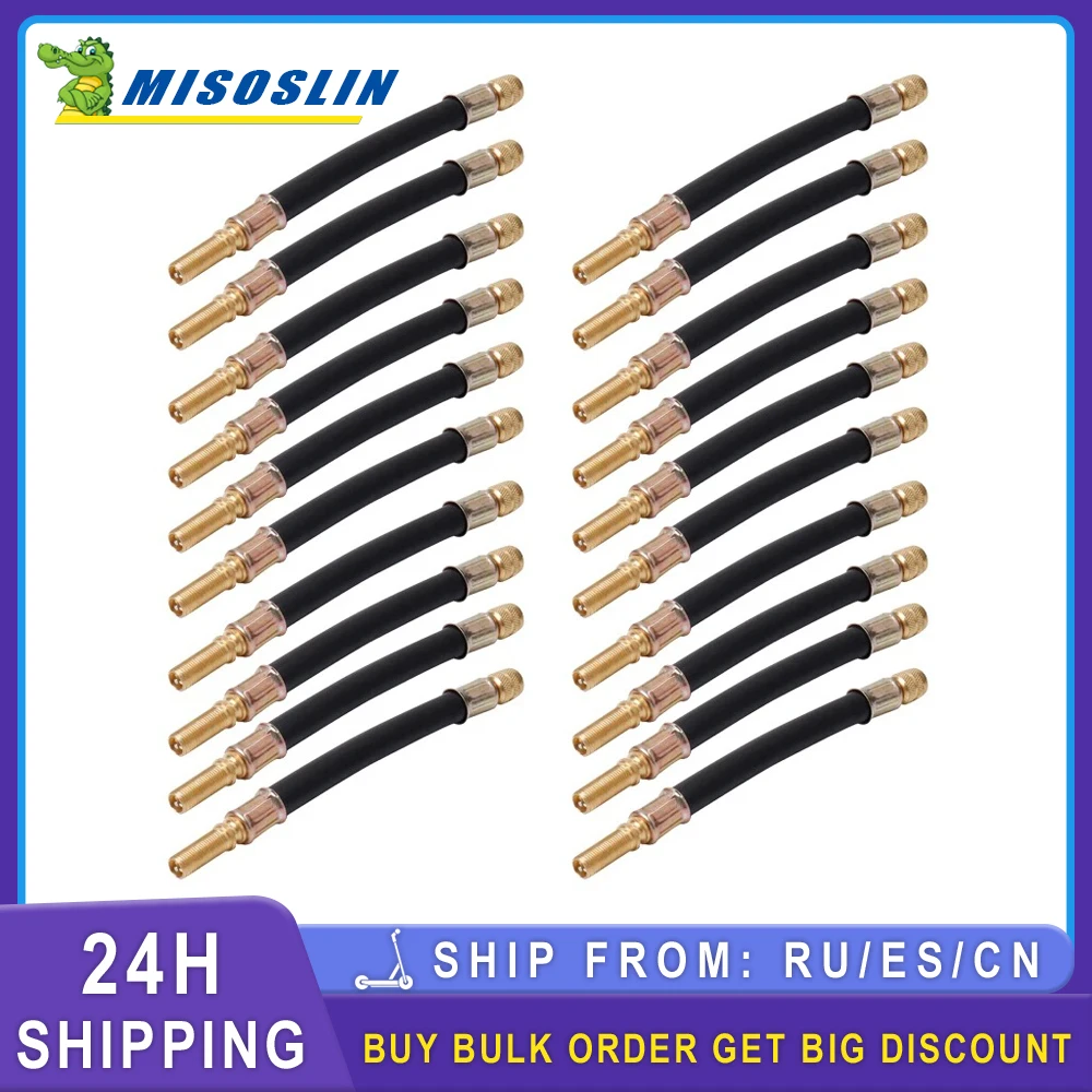 Adattatore Universale Per Valvola Per Pneumatici Ad Aria Compressa Adattatore Per Valvola E-Scooter Adattatore Per Prolunga Per Tubo Gonfiabile Per Xi