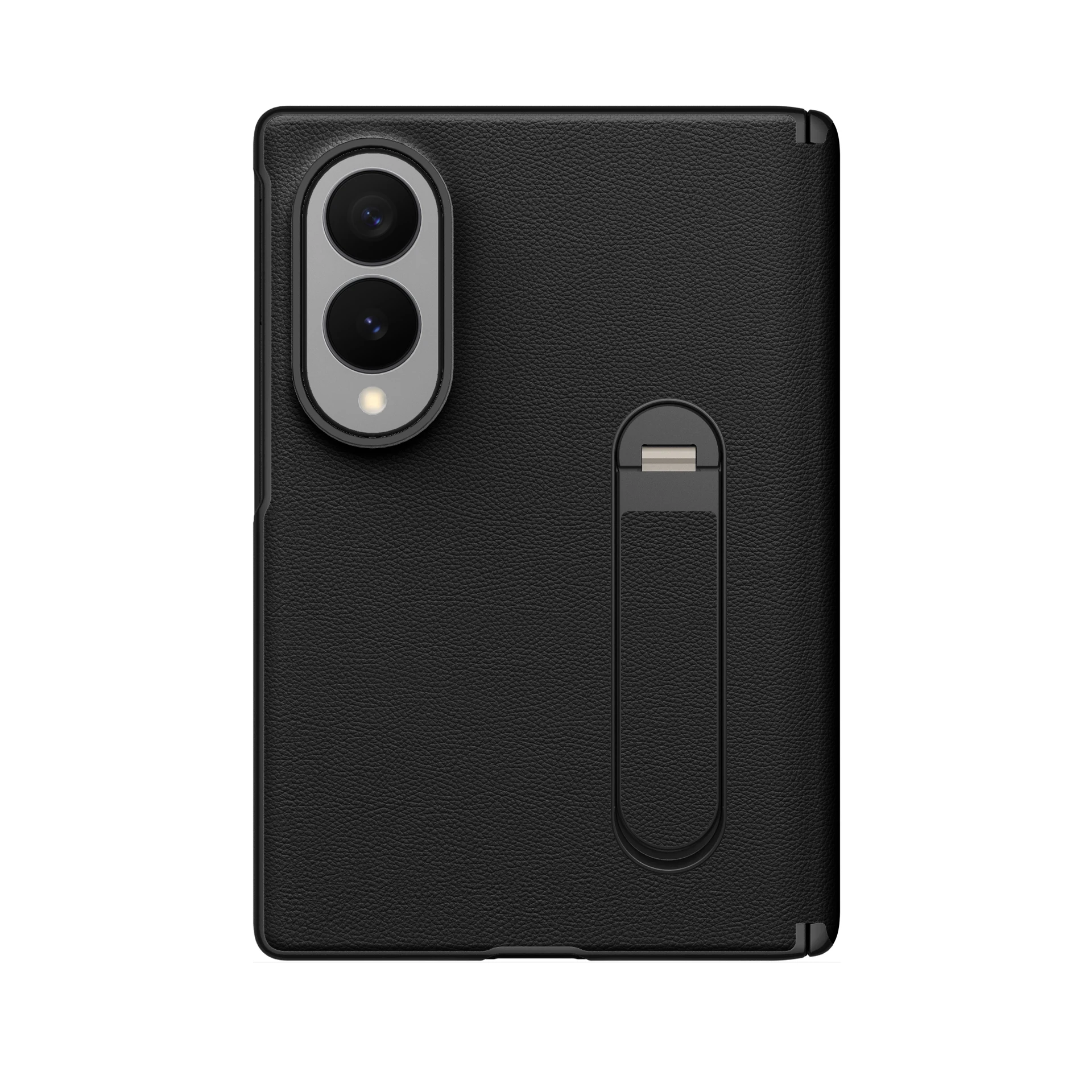 Magnetic Foldable Screen Center Hinge Case with Matte Texture and Leather-Like Finish