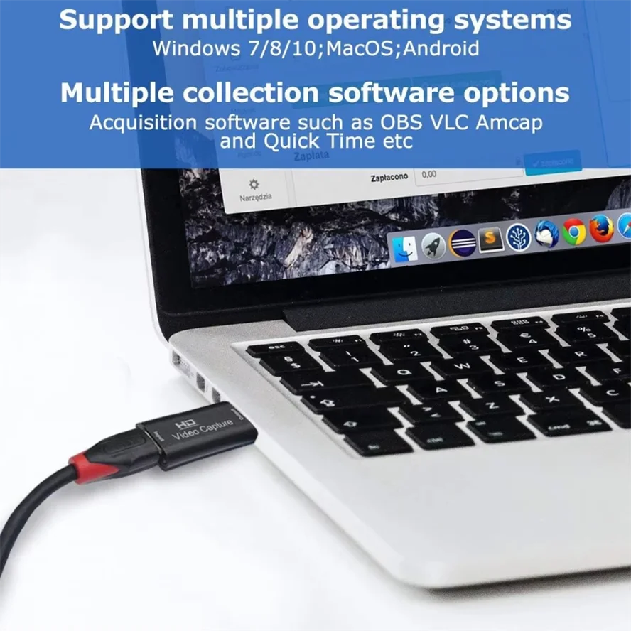 4K HDMI-Compatible Video Capture Card Streaming Board Capture USB 3.0 2.0 Card Grabber Recorder Box PS4 Game HDTV DVD Camera
