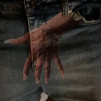 شورت رجالي كاجوال مطبوع يومي من قماش الدنيم Y2K Harajuku Goth شورت مريح أنيق للرجال والنساء على الطراز الأمريكي ملابس الشارع 2