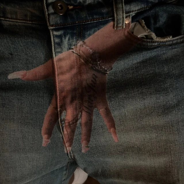 شورت رجالي كاجوال مطبوع يومي من قماش الدنيم Y2K Harajuku Goth شورت مريح أنيق للرجال والنساء على الطراز الأمريكي ملابس الشارع 2