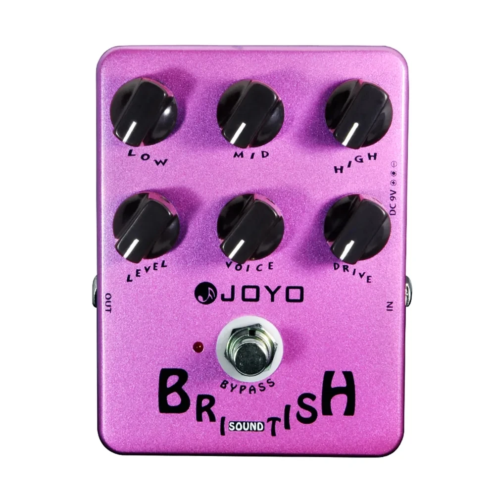 

JOYO Guitar Pedal British Sound Effect Pedal Amplifier Simulator Get Tones Inspired By Marshall Amps Guitar Effects