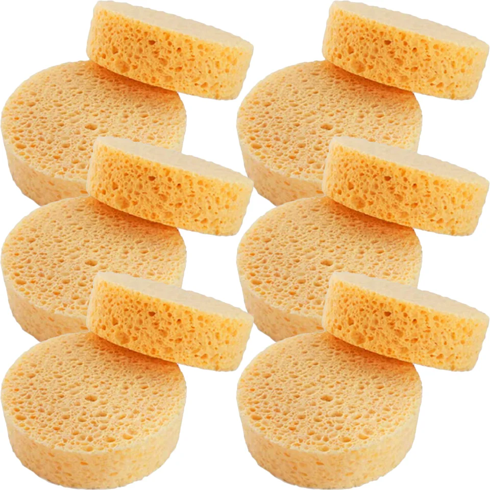 25 Premium Compression Face Sponges for Deep Cleansing