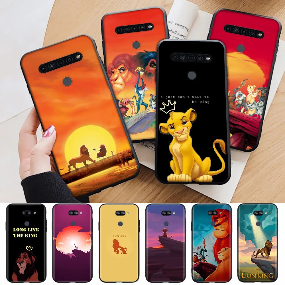 Custodia Nera Per Xiaomi Poco F3 Gt X4 X3 Nfc M5 M4 M3 M2 C40 C3 Pro The Lion King