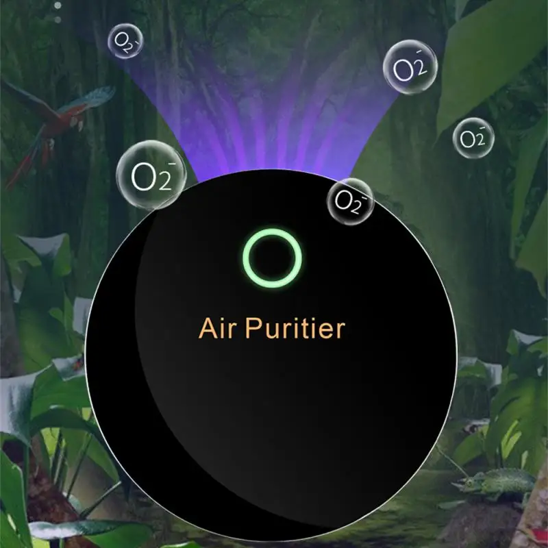 15 Million Negative Ion Air Purifier Mini Portable Household Ionizer USB Plug-In Car Air Purifier ozone genrator for home