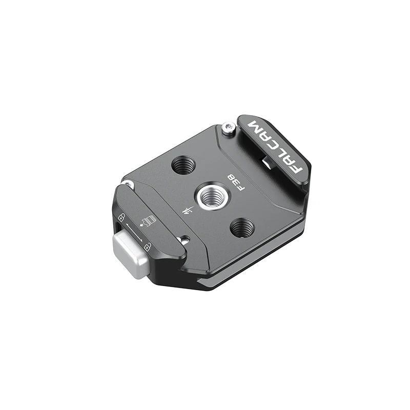 Ulanzi Falcam F38 Multi-Hole Arca Swiss Quick Release Plate Universal DSLR Camera Gimbal Quick Switch Base 1/4'' 3/8'' Screw