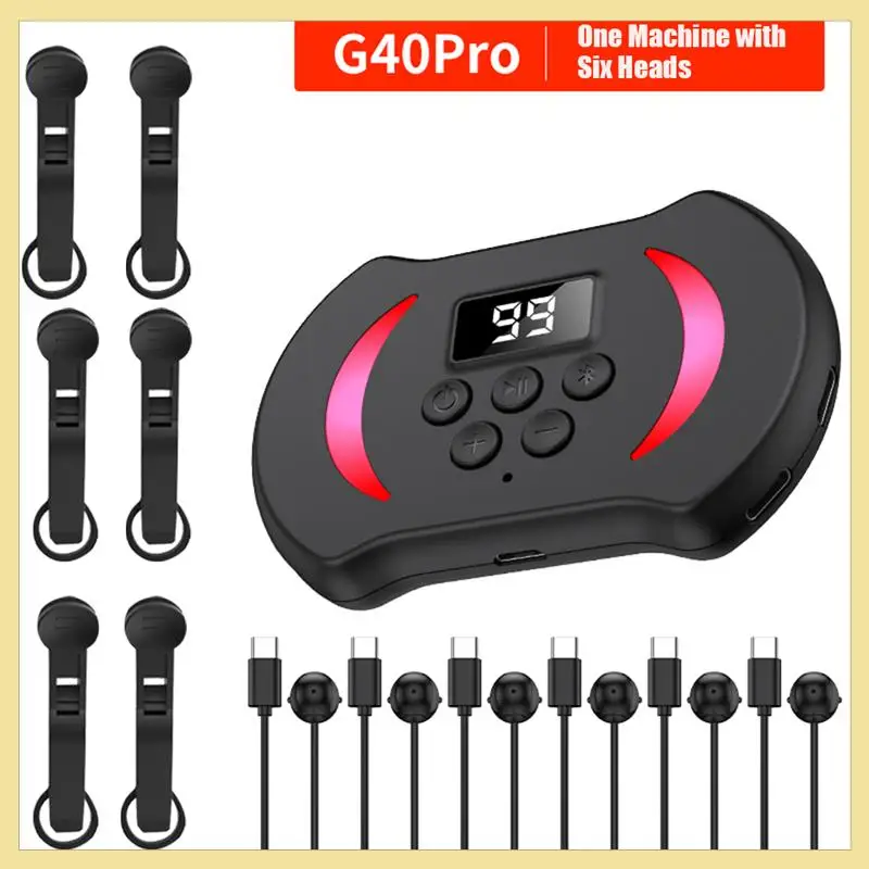 High Quality-App Control Bluetooth Mobile Phone Screen Auto Clicker Simulation Finger Clicker Screen Auto Presser
