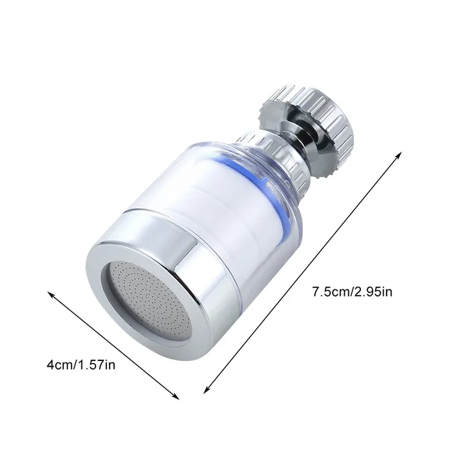 1PCS Filter Element Faucet Water Purifier Filter Shower PP Cotton Filtration For Kitchen Bathroom Remove Chlorine Heavy Metals 6