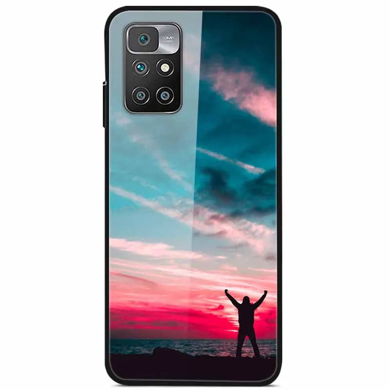 Space Starry Tempered Glass Phone Case - Durable Protective Cover