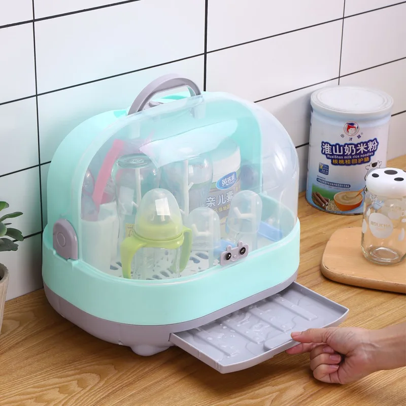 portable-bottle-dry-rack-baby-bottle-drain-cleaning-dryer-drainer-storage-bpa-free-baby-pacifier-feeding-cup-holder-box