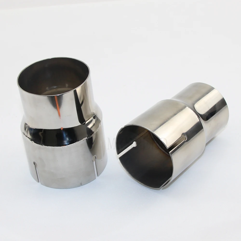 Welding Pipe Fittings Pipe Fitting 304 stainless steel pipe diameter sleeve straight pipe conversion welding 63mm out 76mm
