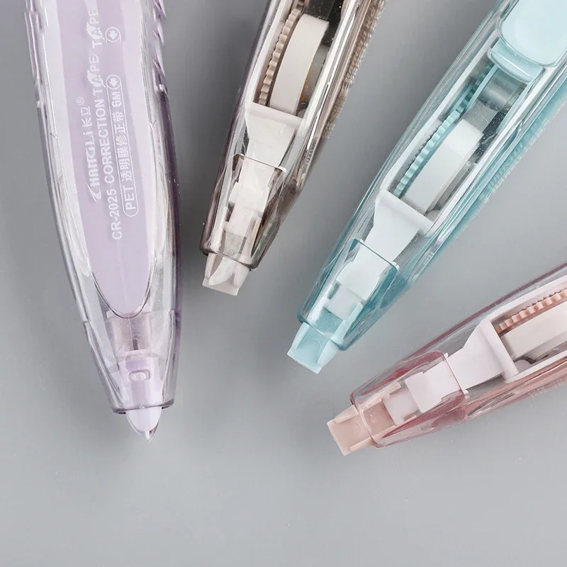 Journamm 5mm*6m Student Correction Tape Error Eraser Writable Sticker Pen-type Replaceable Refills Creative School Stationery correction tape