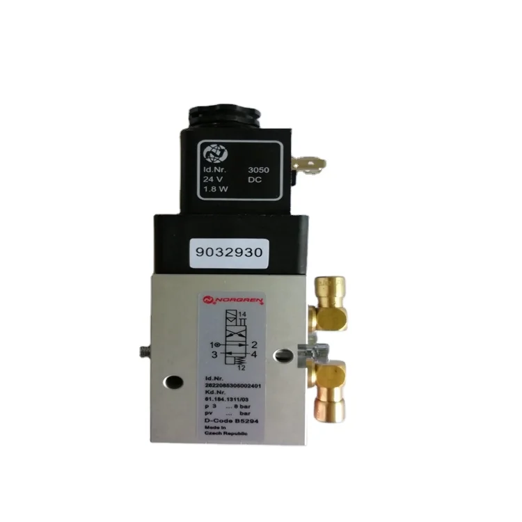 

Factory direct wholesale printing machinery parts solenoid valve printing valve 61.184.131
