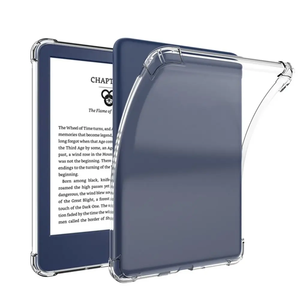 

Прозрачная силиконовая задняя крышка из ТПУ для нового Kindle Paperwhite 5 11-го поколения 2022 дюйма