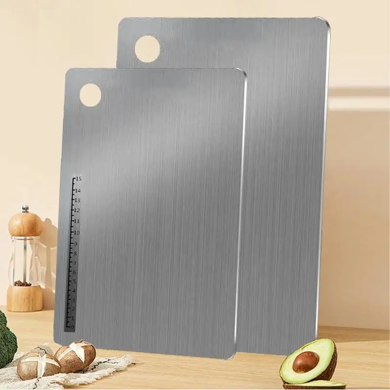 Thickened Stainless Steel Antibacterial Cutting Board