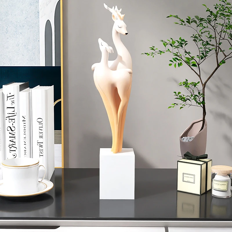 

Zhaocai Elk Decoration Crafts, Living Room, TV Cabinet, Wine Cabinet, Desktop, Home Decoration, Housewarming Gift