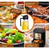 1-2PCS 2in1 Olive Oil Dispenser Bottle 500ml Plastic Oil Sprayer Cooking Oil Spray Tank BBQ Baking Picnic Kitchen Tools for Home 6