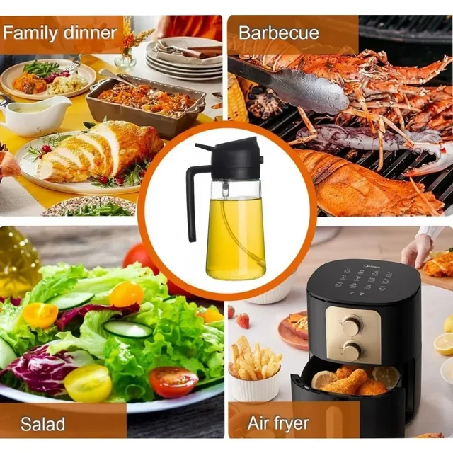 2-in-1 Olive Oil Dispenser 6