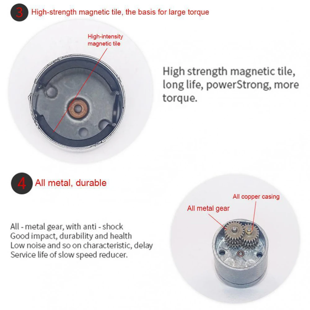 DC Gear Motor JGA25-370 12V Gear Motor DC Reducer High Torque 22RPM-1360RPM Speed