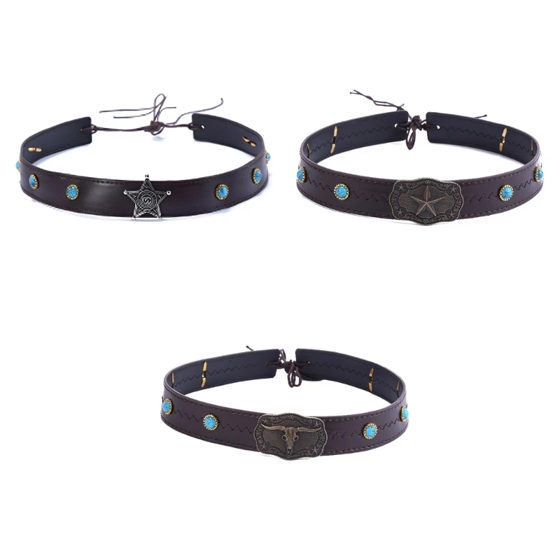

Cowboy Hat Accessories Fedora Leathers Hat Panamas Hat Belt Western Cowboy Belt Drop shipping