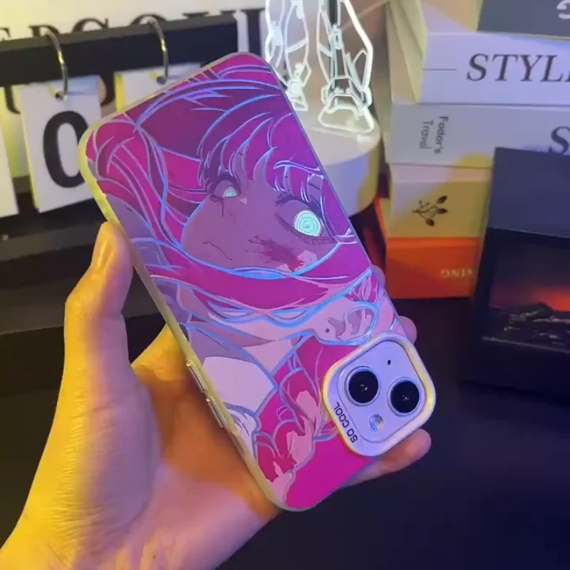 Chainsaw Man Makima Anti-Fall Matte Phone Case with Matte Finish