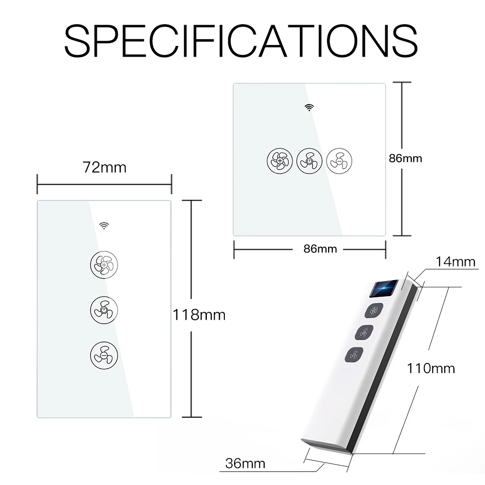 Рисунок 6 - Умный потолочный выключатель Wi-Fi RF433