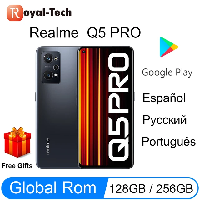 Global Rom Realme Q5 Pro 5G Smartphone GT NEO 3T 6.62" FHD+ AMOLED.
