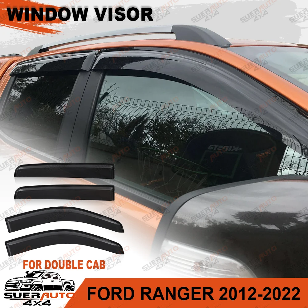 Ford Ranger Window Visors 1
