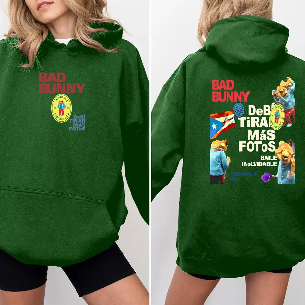 DTMF Bad Bunny Album Hoodie Men Women Loose Pullover Sweatshirt Winter Hoodie Fans Gift Stylish Sweater New in 2025 Long Sleeve