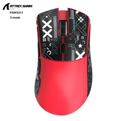 Ultimate Wireless Gaming Mouse - High - Precision 18K DPI, Ergonomic, Lightweight, Tri - Mode Connectivity (R1 Red)