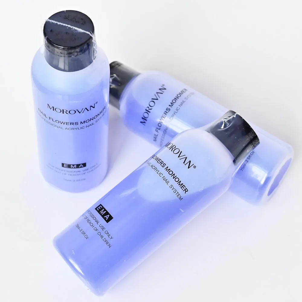 2.5OZ EMA Acrylic Liquid Monomer 40/75ML Nail Acrylic Crystal Liquid For Manicure Build Acrylic Powder Extension/Dipping Tools 3