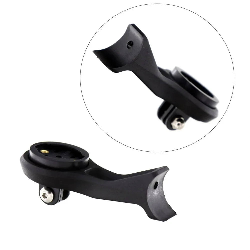 XXX 자전거 컴퓨터 홀더 마운트 확장 홀더 브래킷 Garmin/Bryton/Catey 용 와셔 블랙이있는 플라스틱 확장베이스
