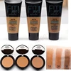 Micolor Fit Me 2 in 1 Matte Black Skin 30g Poreless Powder  30ml Liquid Foundation Dark Skin Dedicated Foundation Cosmetic Set 4
