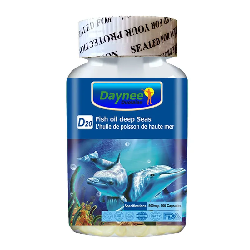 

WinTown Daynee Fish Oil Capsule suitable for your whole family 500mg/100 pieces