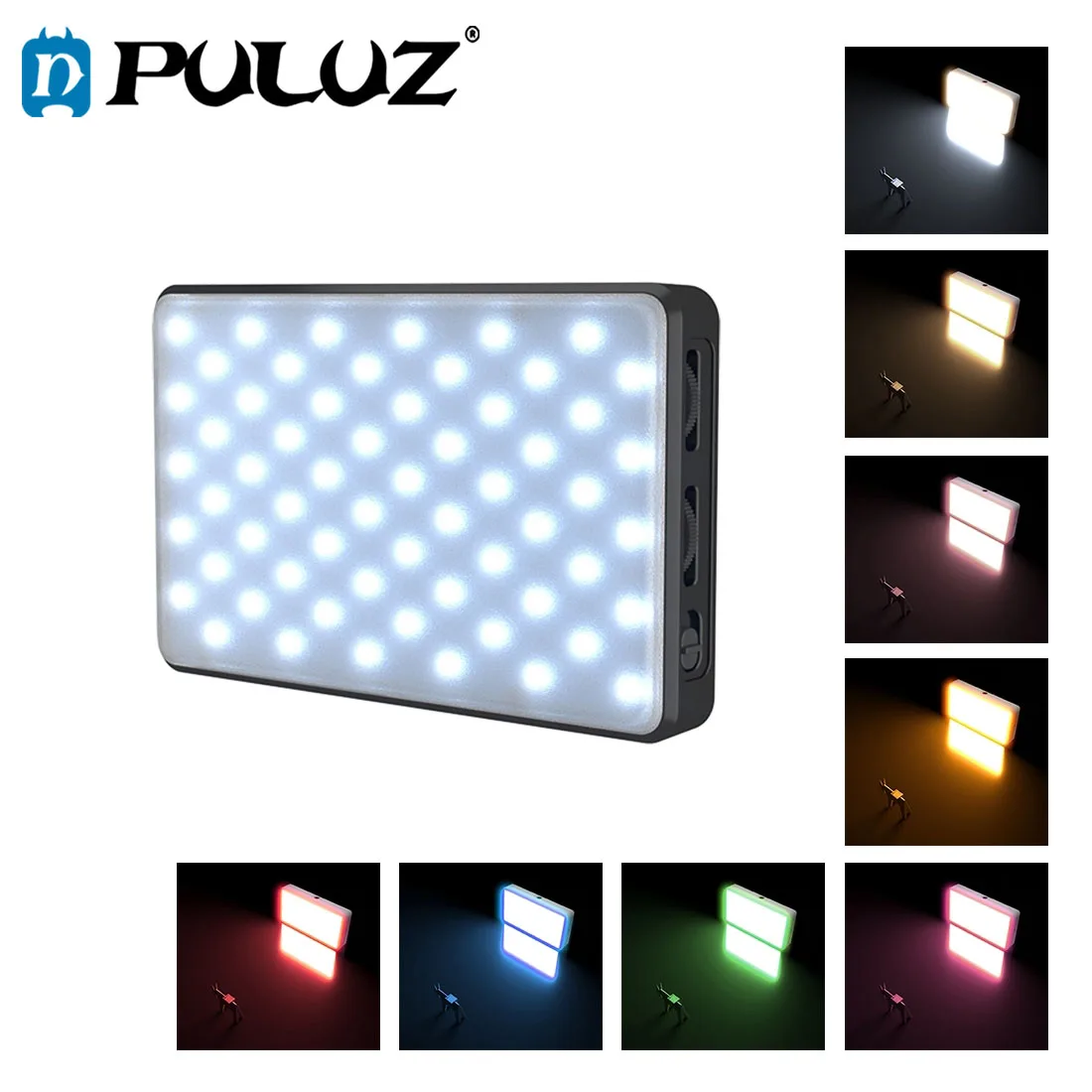 

2500K/9000K 120 LEDs Live Broadcast Video LED Light Photography Beauty Selfie Fill Light with Switchable 6 Colors Filters AT